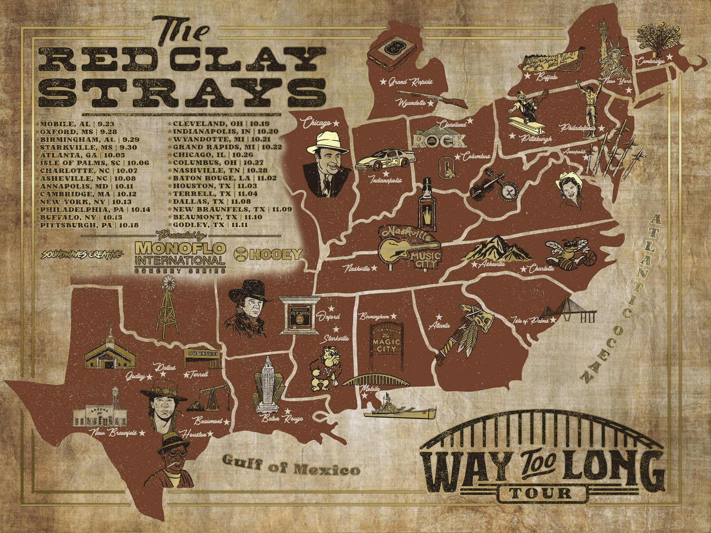 C24 | RED CLAY STRAYS | WAY TOO LONG TOUR