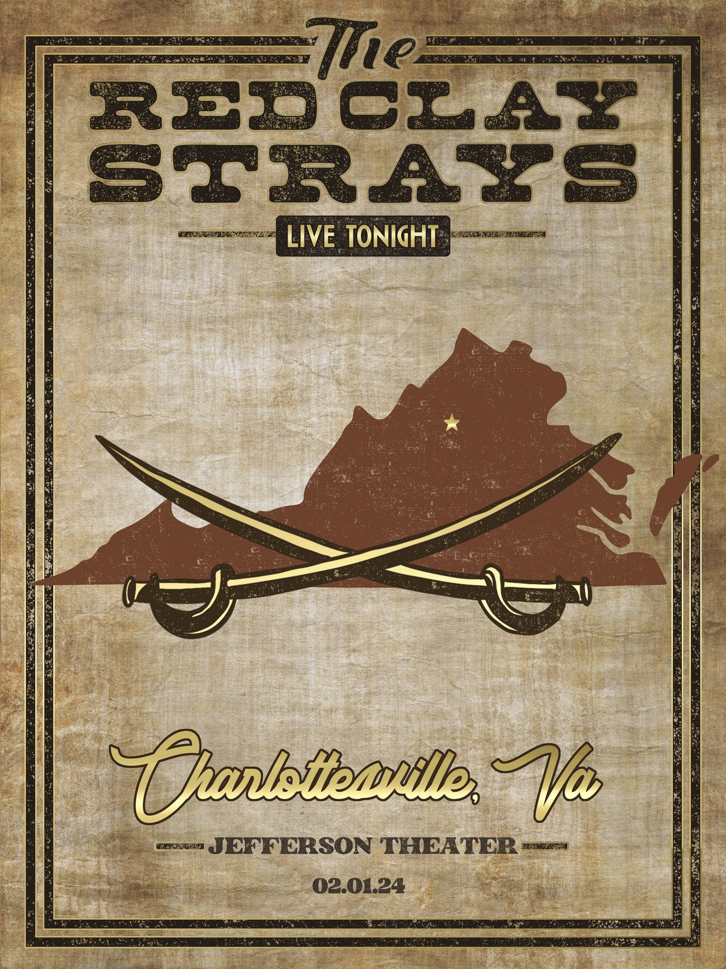 D3 | RED CLAY STRAYS | CHARLOTTESVILLE | SHOW