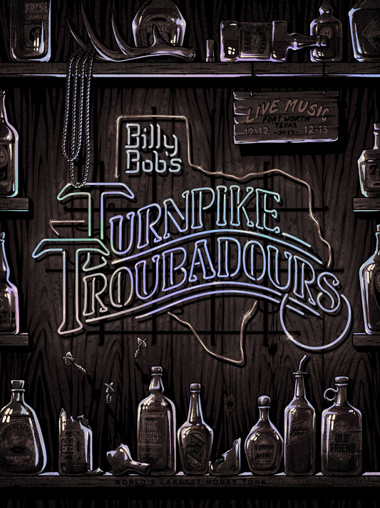 D43 | TURNPIKE TROUBADOURS | FT. WORTH TX | WHITE PEARL | 3DIAMOND