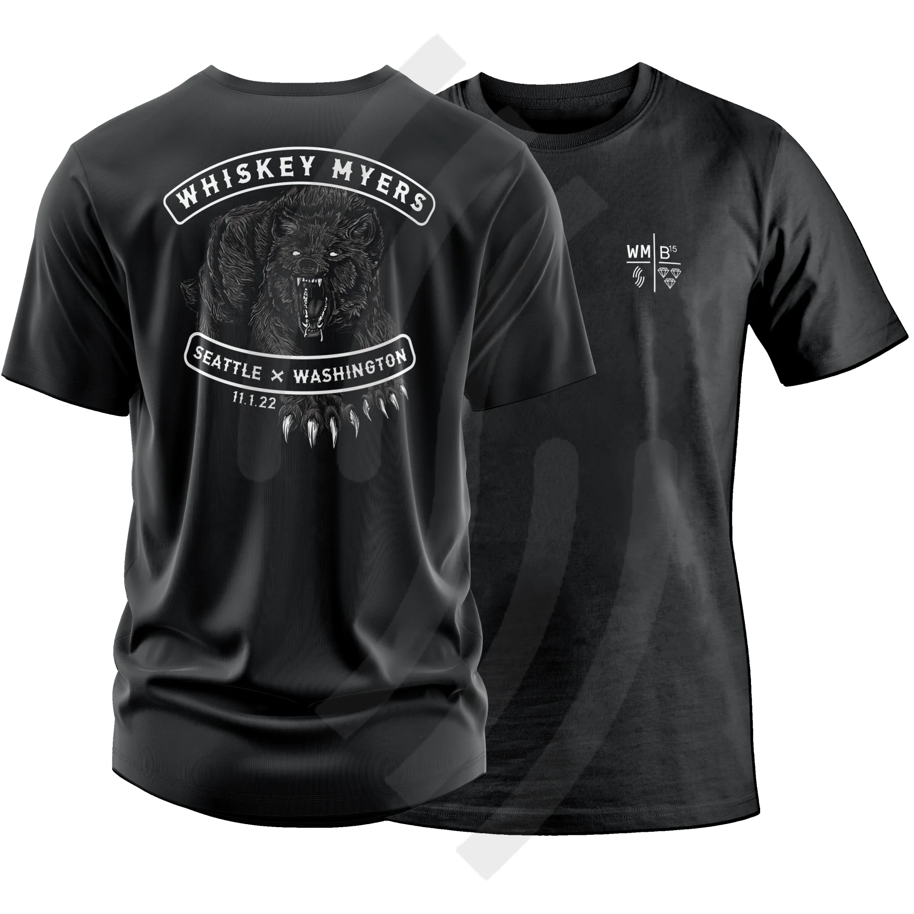 B15 | Whiskey Myers The Wolf T-Shirt