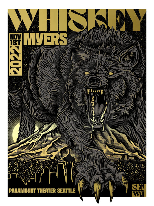 B15 | Whiskey Myers Wolf Seattle 3Diamond