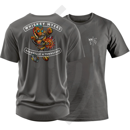 C12 | Whiskey Myers Nashville Whiskeybot T-Shirt