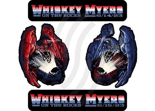 C17 | C18 Whiskey Myers On The Rocks Sticker Pack