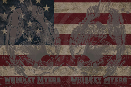 C17 | C18 Whiskey Myers Red Rocks 5Diamond Uncut American Pride