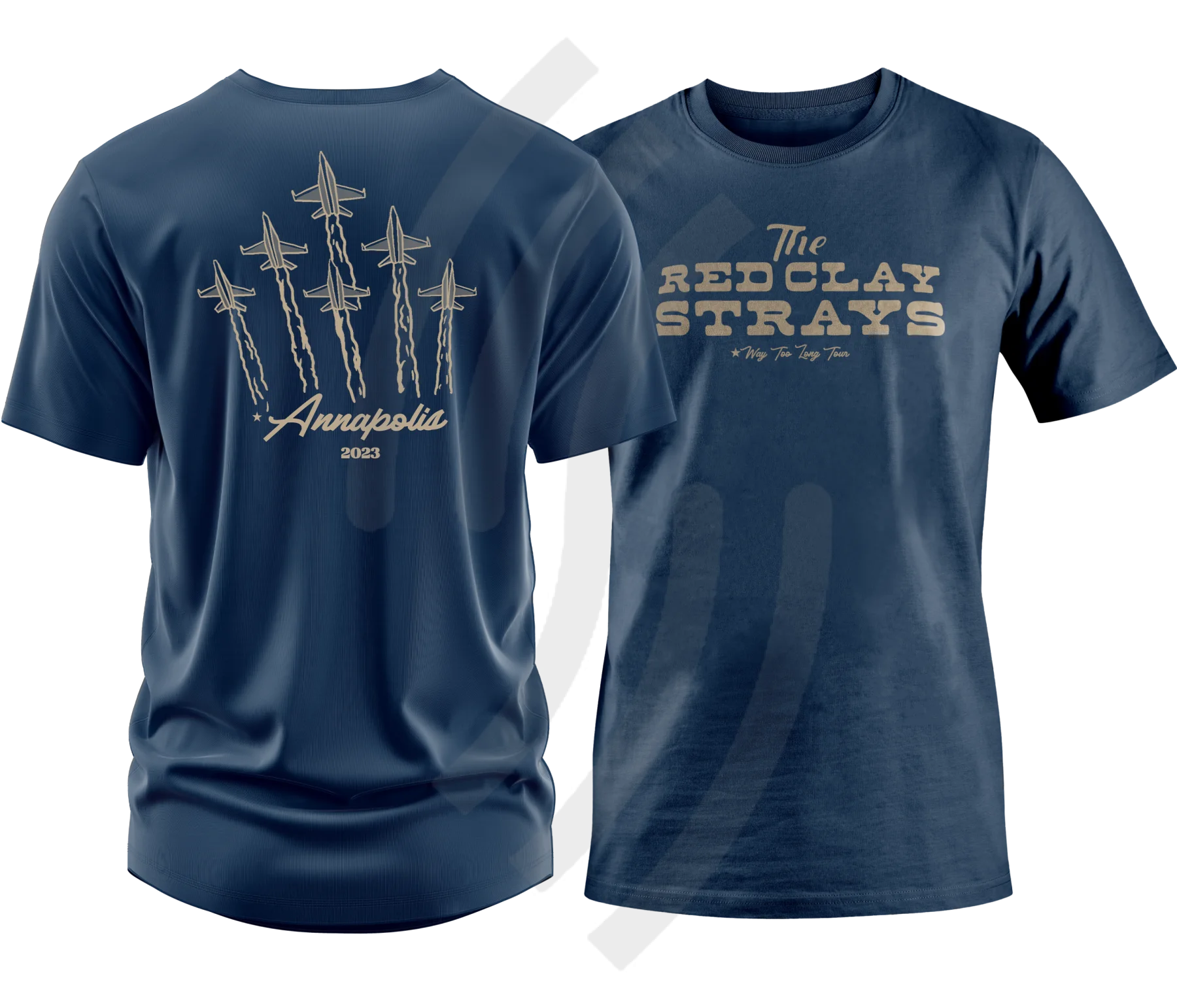 C24 | Red Clay Strays Way Too Long Tour Annapolis Md T-Shirt