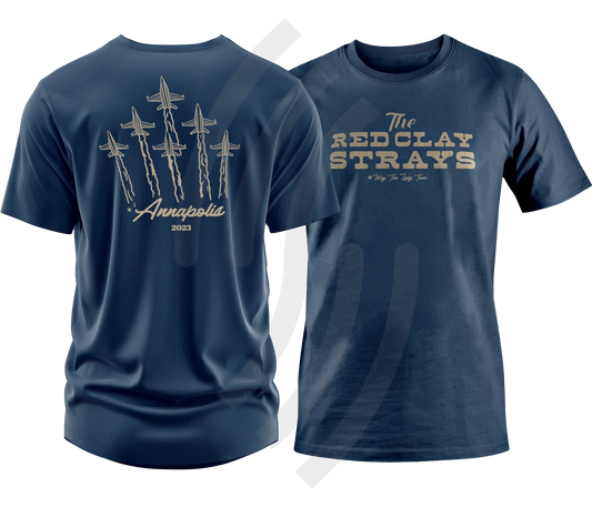 C24 | Red Clay Strays Way Too Long Tour Annapolis Md T-Shirt