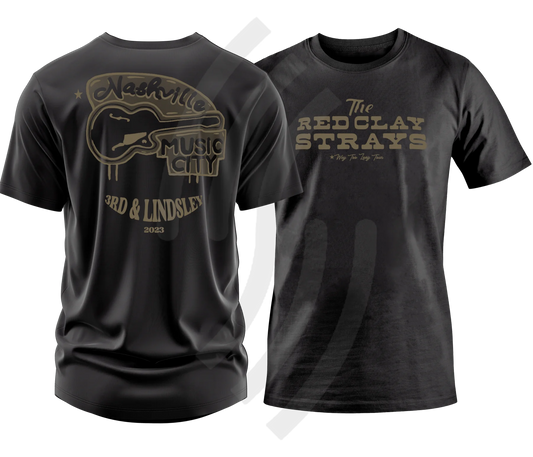 C24 | Red Clay Strays Way Too Long Tour Nashville T-Shirt