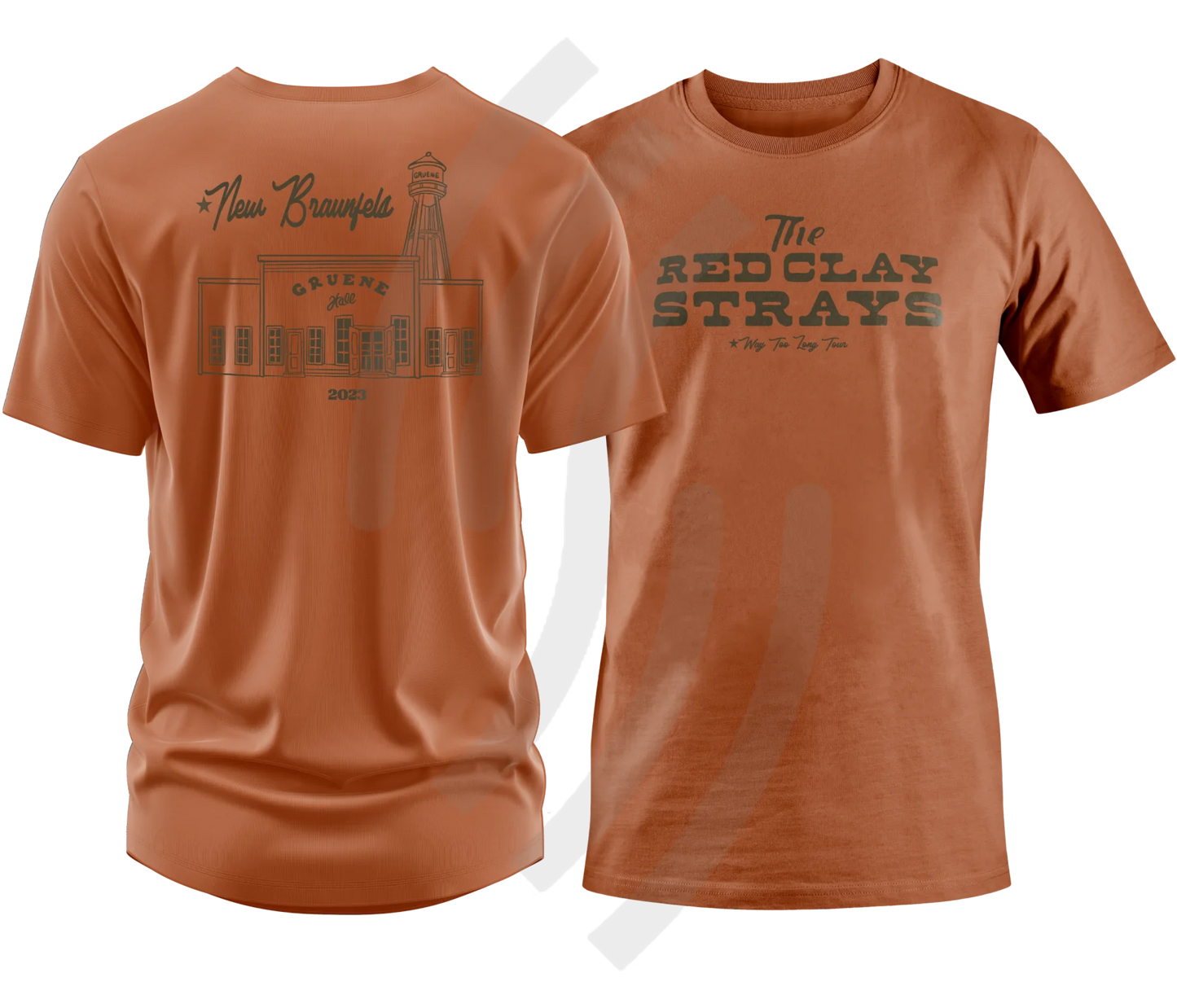 C24 | Red Clay Strays Way Too Long Tour New Braunfels T-Shirt