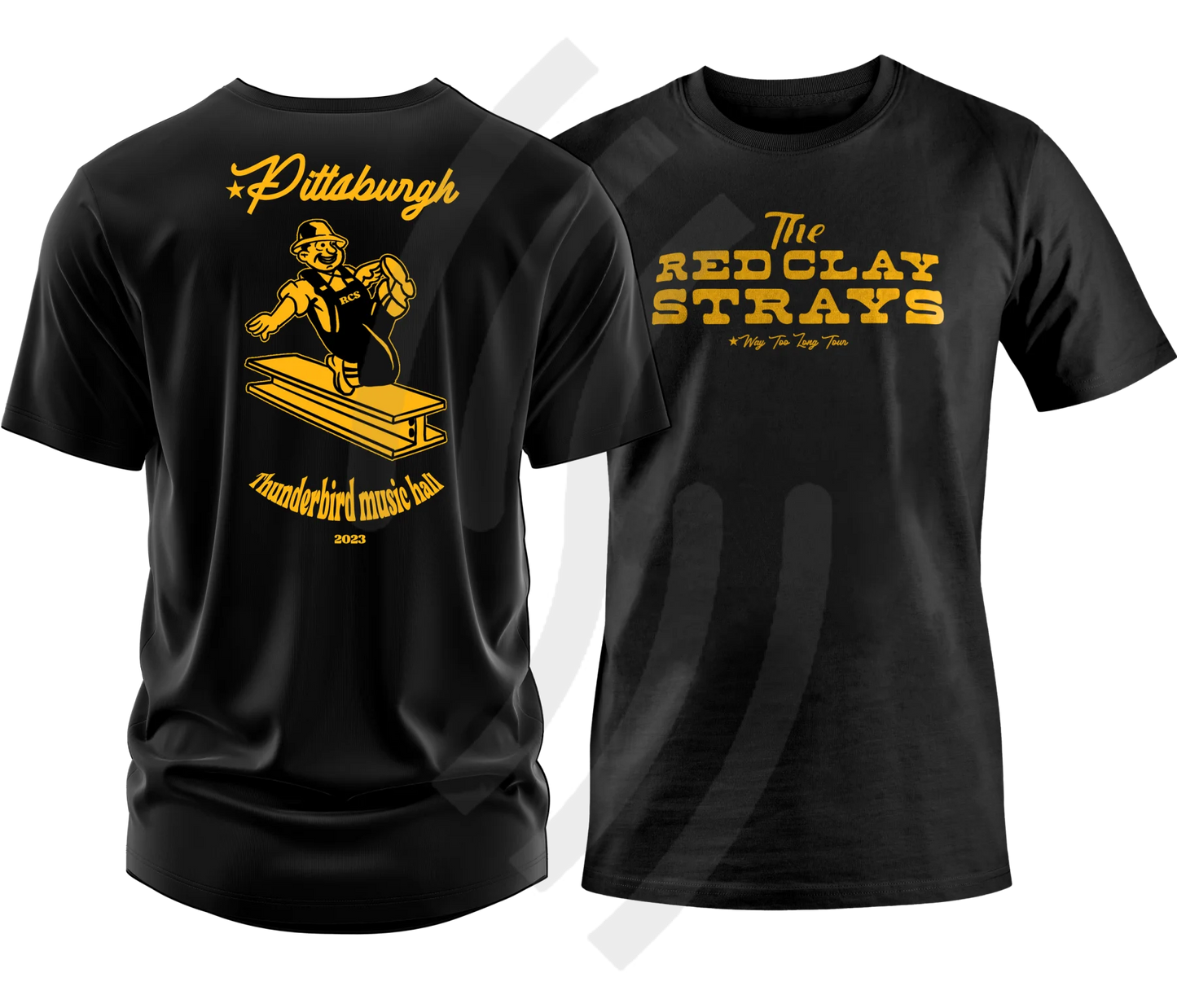 C24 | Red Clay Strays Way Too Long Tour Pittsburgh T-Shirt