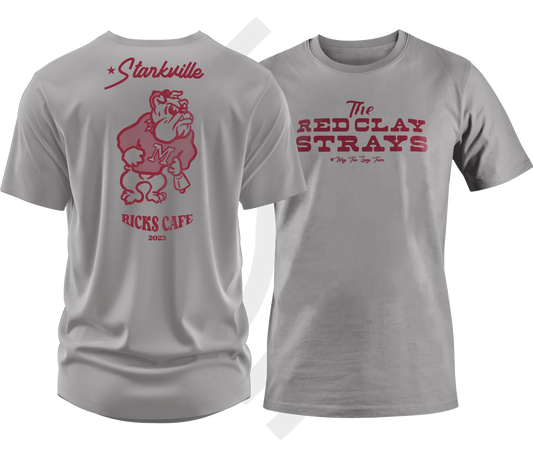 C24 | Red Clay Strays Way Too Long Tour Starkville Ms T-Shirt