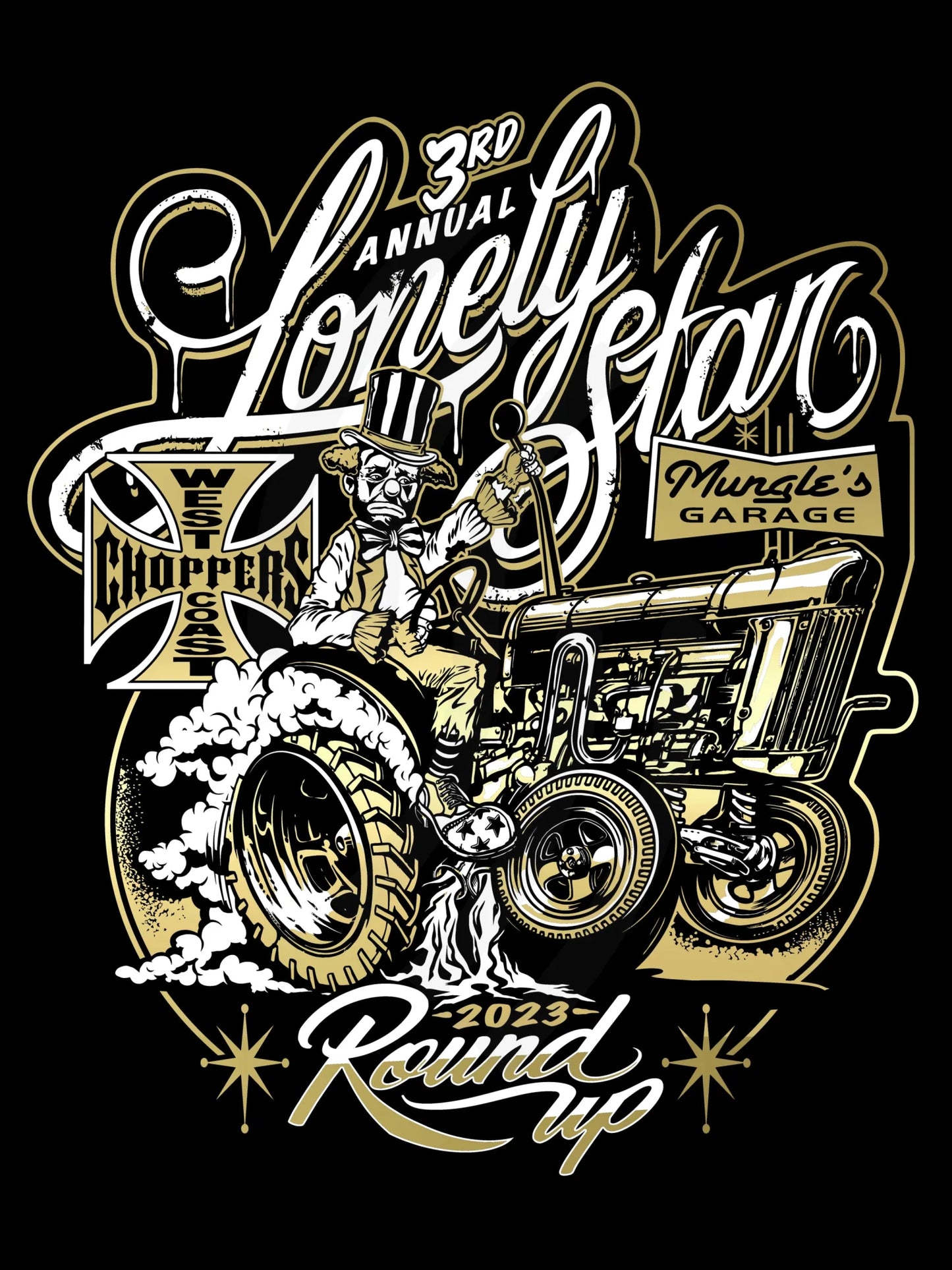 C29 | Jesse James Lonely Star Roundup 1Diamond 24K Gold