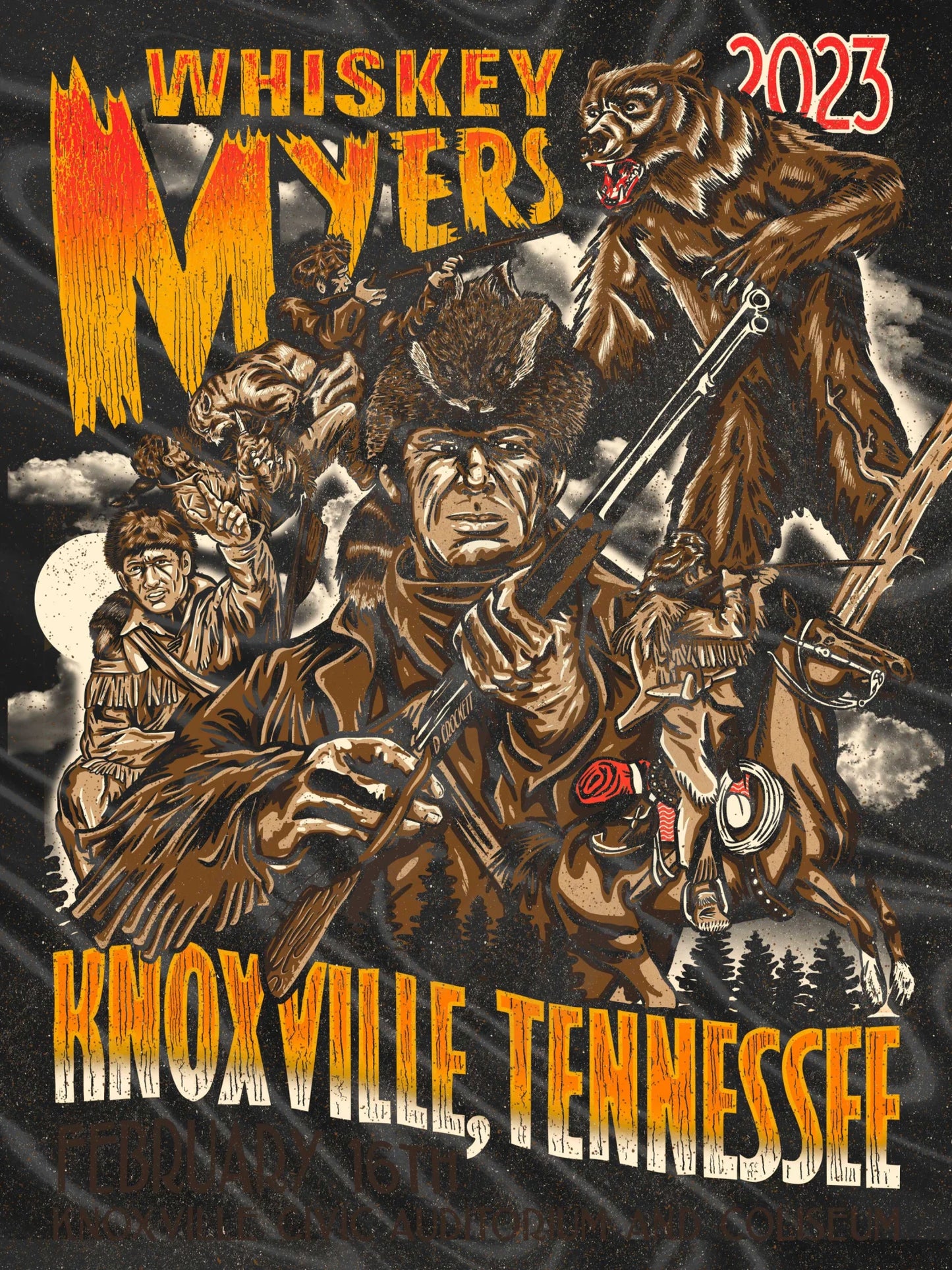 C3 | Whiskey Myers Knoxville 3Diamond Midnight Moon