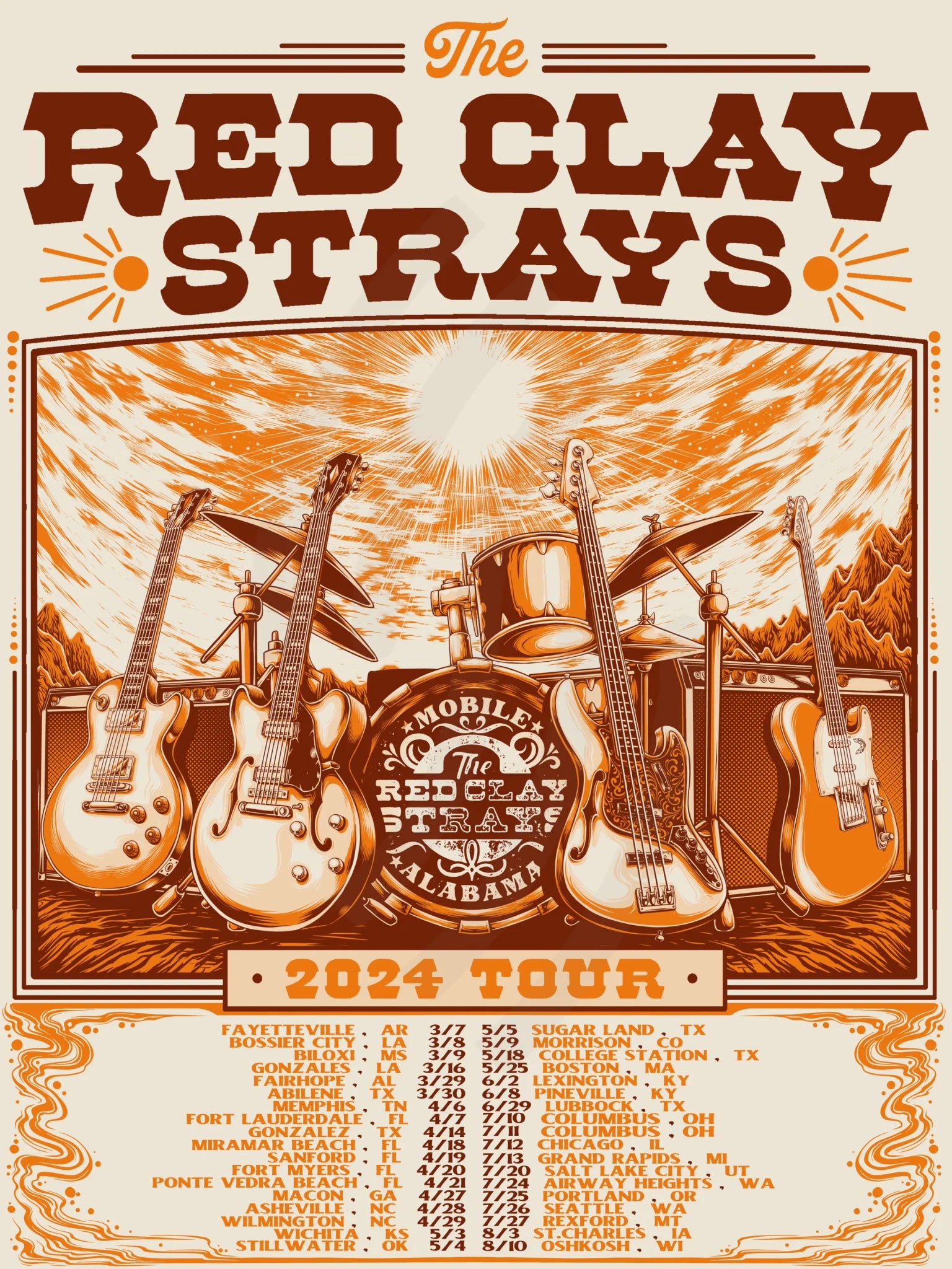 D14 | Red Clay Strays 2024 Tour