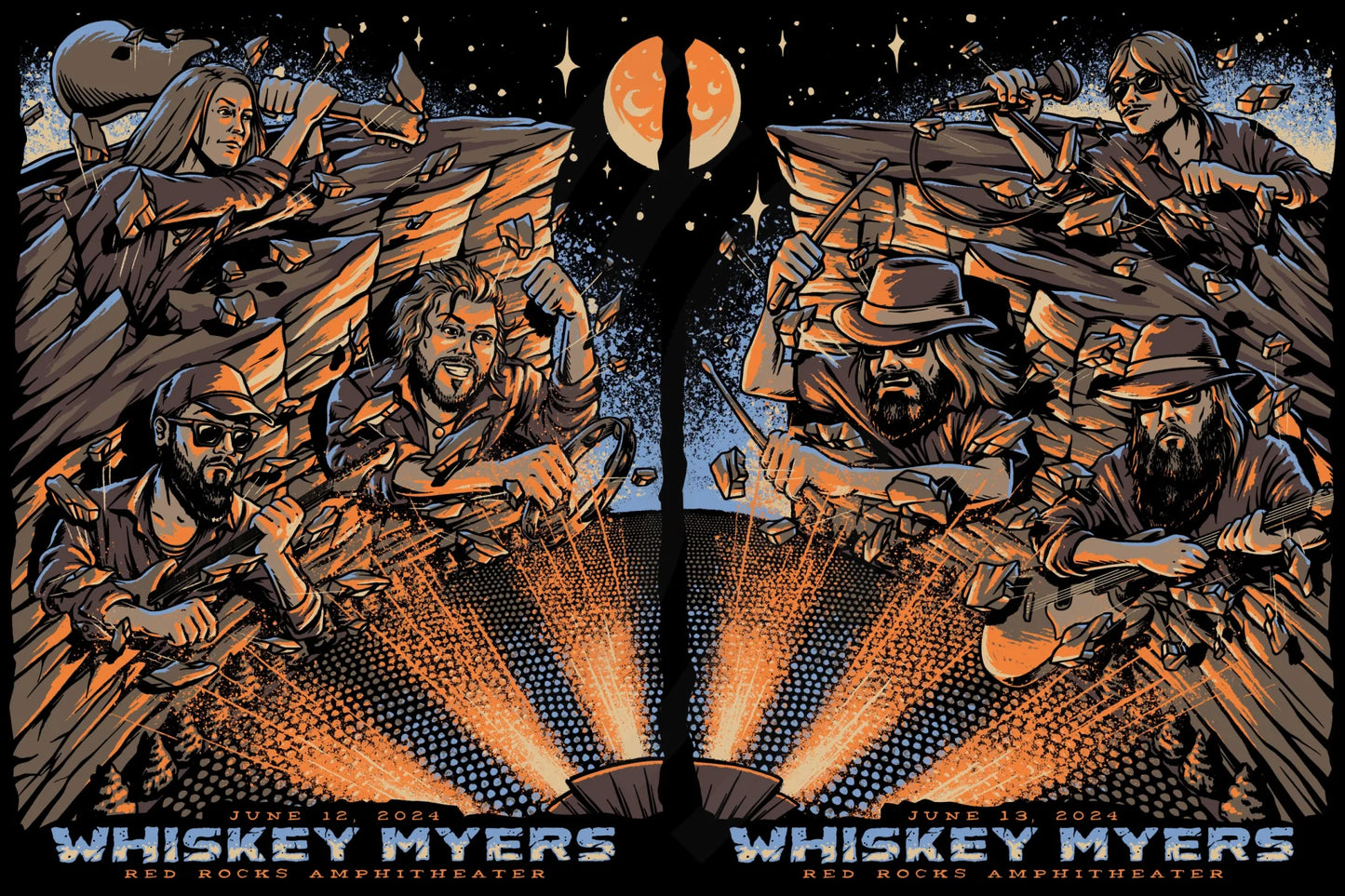 D26 | D27 Whiskey Myers Red Rocks 2024 Show Uncut