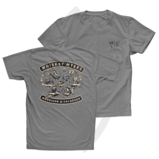 D26 | D27 Whiskey Myers Red Rocks 2024 T-Shirt