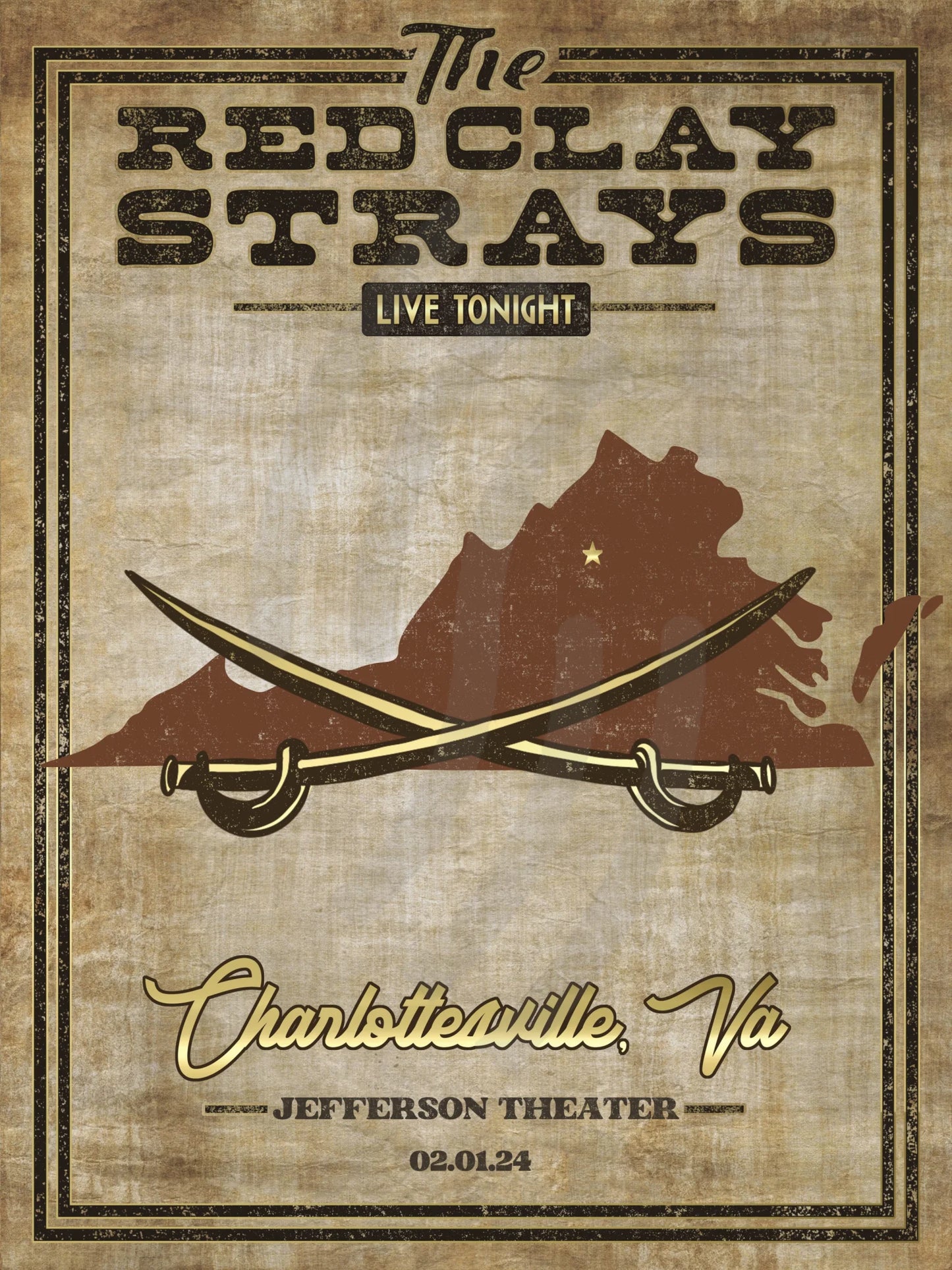 D3 | Red Clay Strays Charlottesville Show