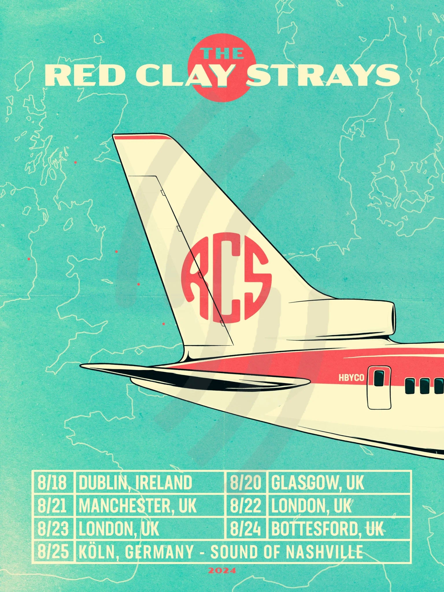 D34 | Red Clay Strays Uk Tour