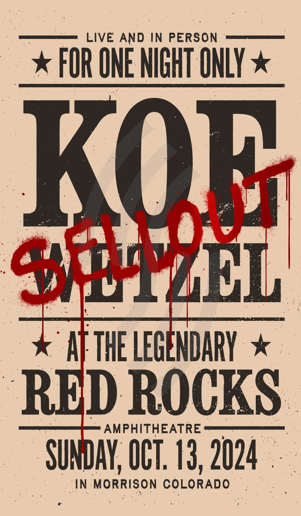 D38 | Koe Wetzel Red Rocks Mirror 2Diamond