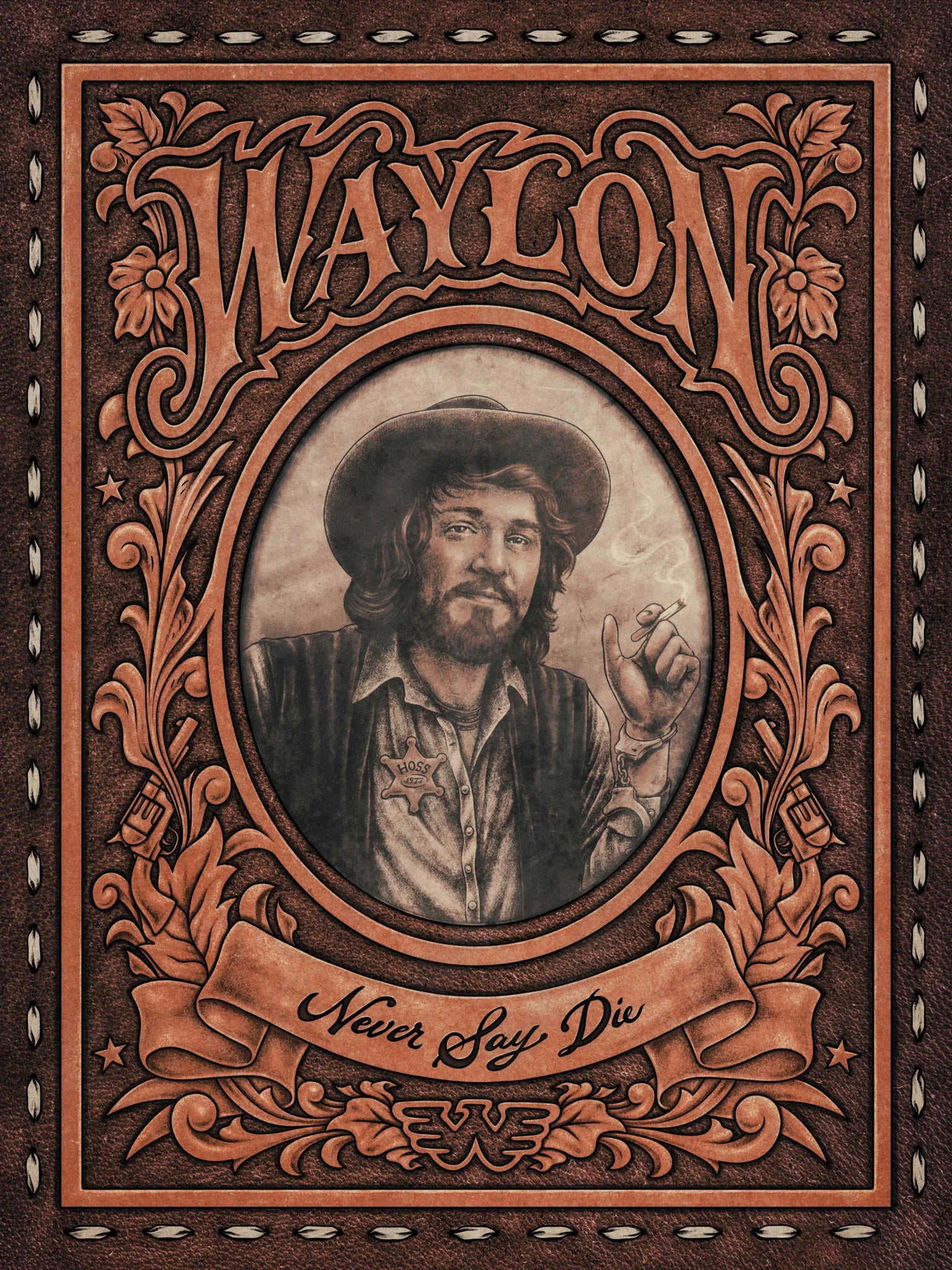 D40 | Waylon Jennings Never Say Die The Outlaw 3Diamond