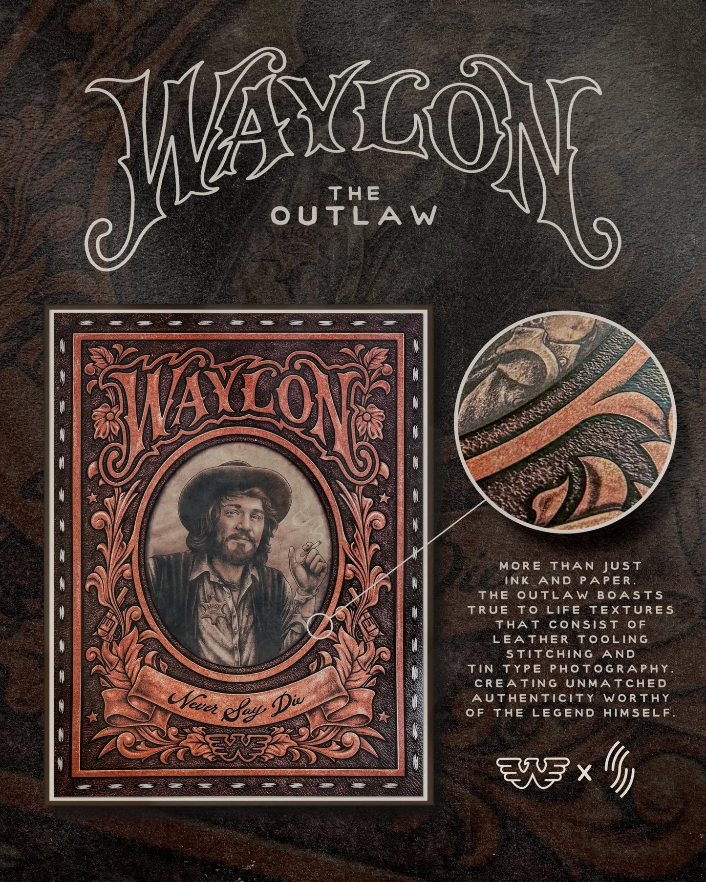 D40 | Waylon Jennings Never Say Die The Outlaw 3Diamond