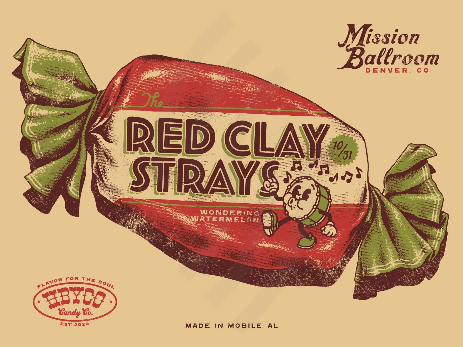 D41 | Red Clay Strays Wondering Watermelon 1Diamond