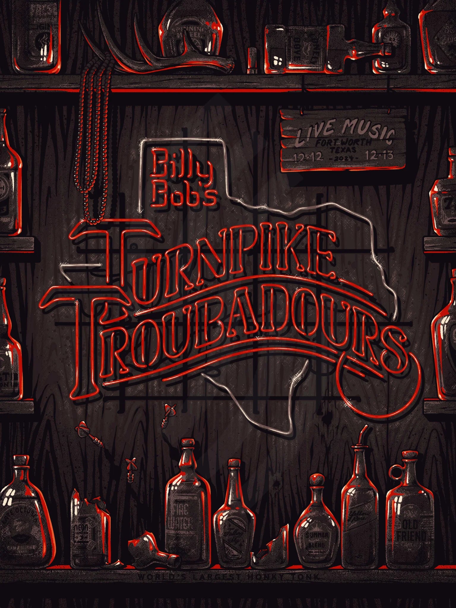 D43 | Turnpike Troubadours Ft. Worth Tx Show